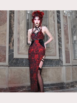 Hades Banquet Gothic Dress by Blood Supply (BSY110)